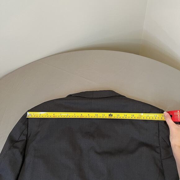 Ermenegildo Zegna Multiseason Blazer 42R (52) Italy Sport Coat Wool Gray READ - Picture 9 of 15